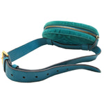 Gucci Gg Marmont Green Suede Fanny Pack (Pre-Owned)