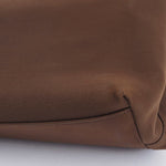 Salvatore Ferragamo Brown Nylon Tote Bag (Pre-Owned)