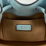 Jimmy Choo Blue Leather Shoulder Bag (Pre-Owned)