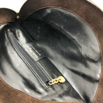 Salvatore Ferragamo Brown Leather Shoulder Bag (Pre-Owned)