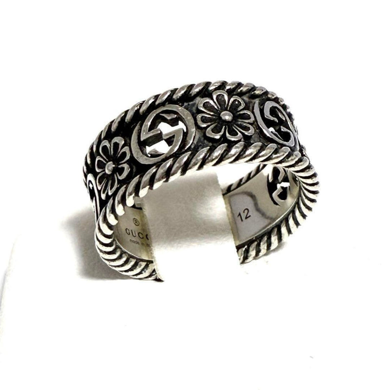 Gucci Silver Silver 925 Band Ring (Pre-Owned)