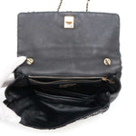 Salvatore Ferragamo Black Leather Shoulder Bag (Pre-Owned)