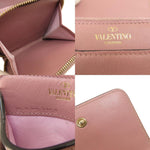 Valentino Garavani Pink Leather Wallet (Bi-Fold) (Pre-Owned)