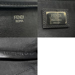 Fendi Black Leather Shoulder Bag (Pre-Owned)