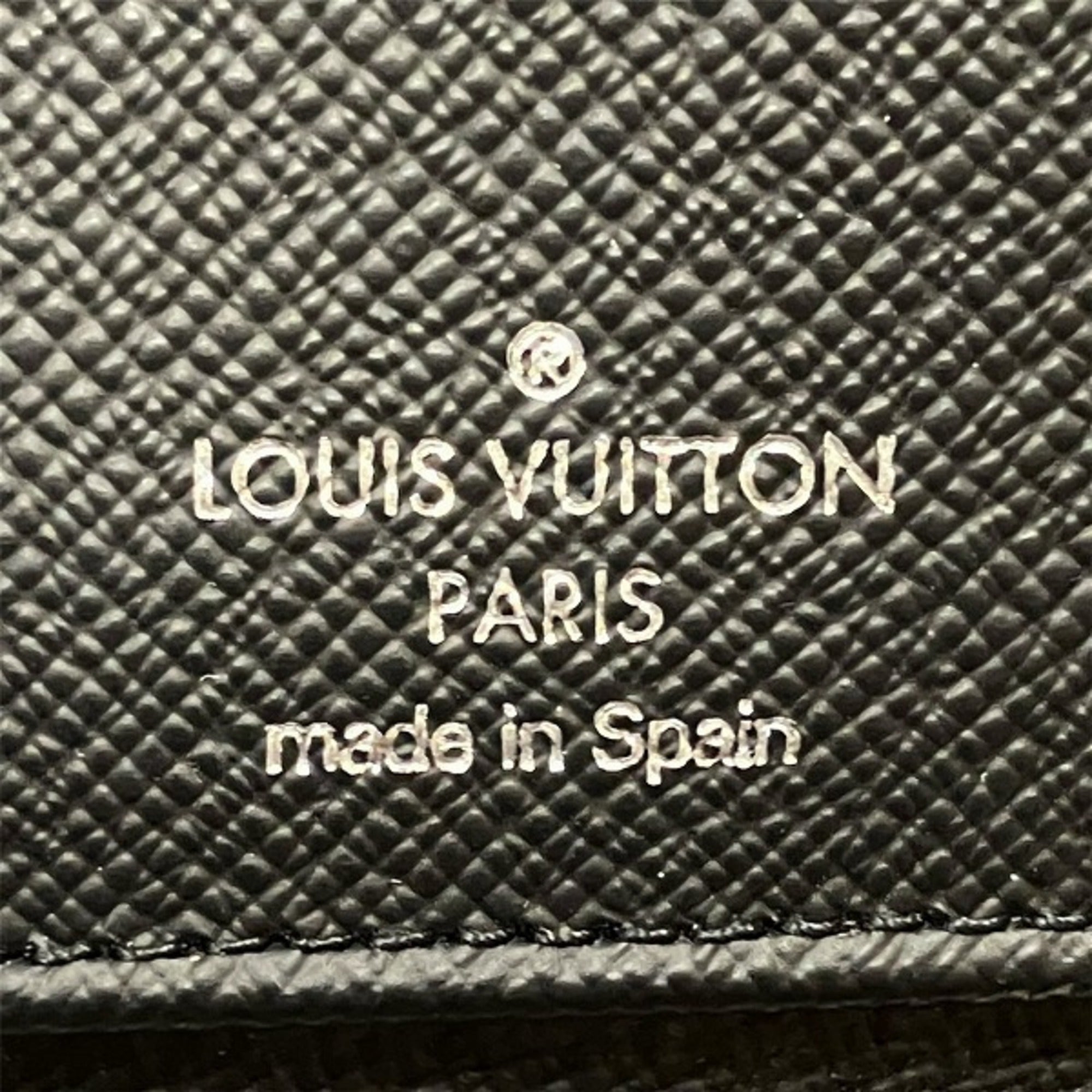 Louis Vuitton Epi Black Epi Leather Long Wallet (Bi-Fold) (Pre-Owned)