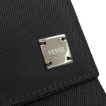 Fendi Black Canvas Wallet (Tri-Fold) (Pre-Owned)