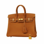 Hermes Gold Handbag (Pre-Owned)