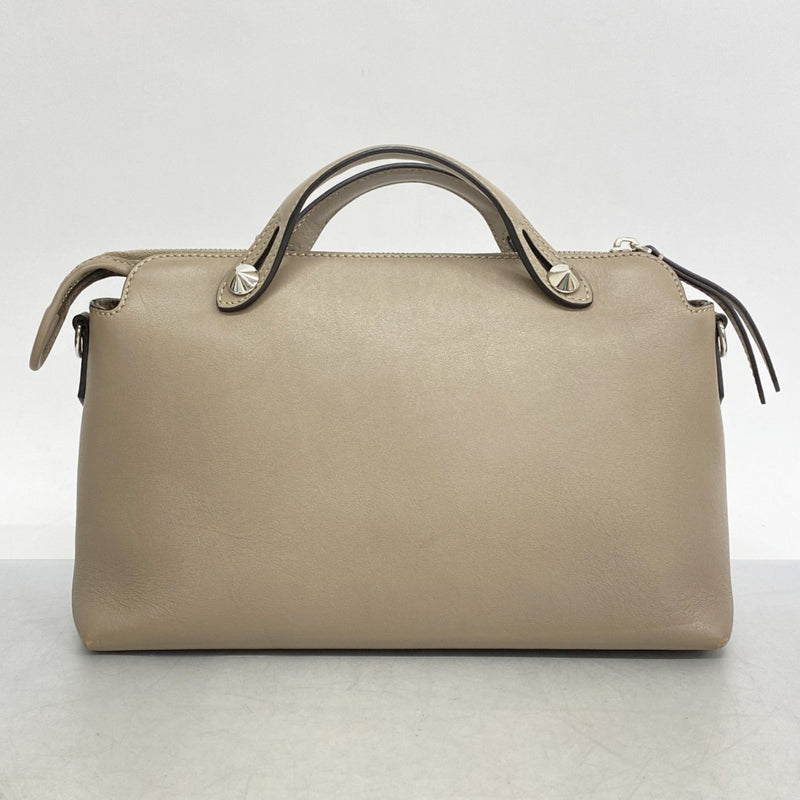 Fendi Beige Leather Handbag (Pre-Owned)