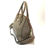 Furla Beige Leather Handbag Shoulder Bag (Pre-Owned)