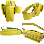 Gucci Yellow Leather Fanny Pack Sling Bag (Pre-Owned)