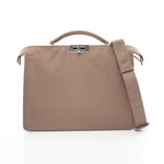 Fendi Beige Nylon Handbag (Pre-Owned)