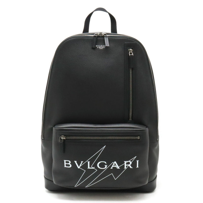 Bvlgari Black Leather Backpack (Pre-Owned)