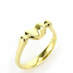 Tiffany Bean Yellow Gold Yellow Gold (18K) Band Ring (Pre-Owned)