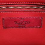 Valentino Garavani Navy Leather Shoulder Bag (Pre-Owned)