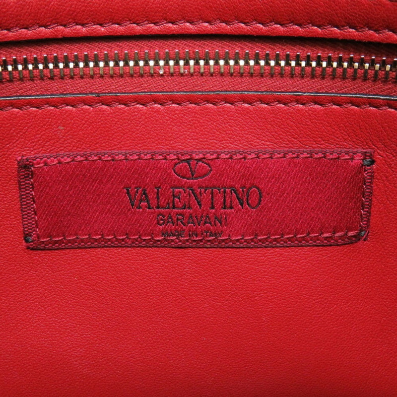 Valentino Garavani Navy Leather Shoulder Bag (Pre-Owned)