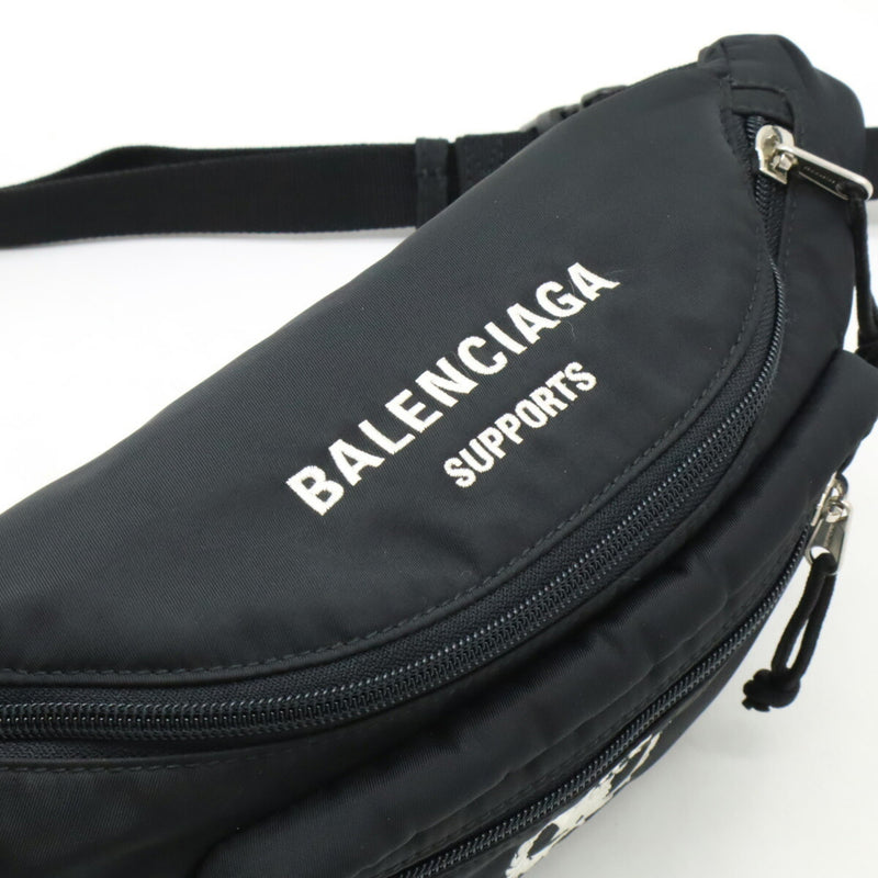 Balenciaga Black Nylon Fanny Pack Pouch (Pre-Owned)