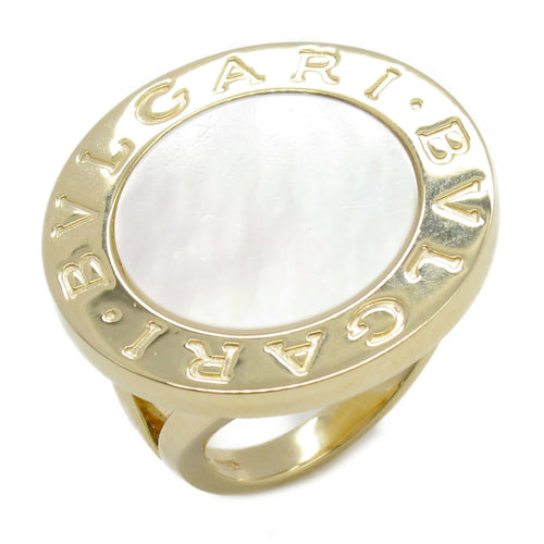 Bvlgari White Yellow Gold Yellow Gold (18K) Band Ring (Pre-Owned)