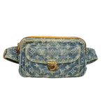 Louis Vuitton Blue Monogram Denim Fanny Pack (Pre-Owned)