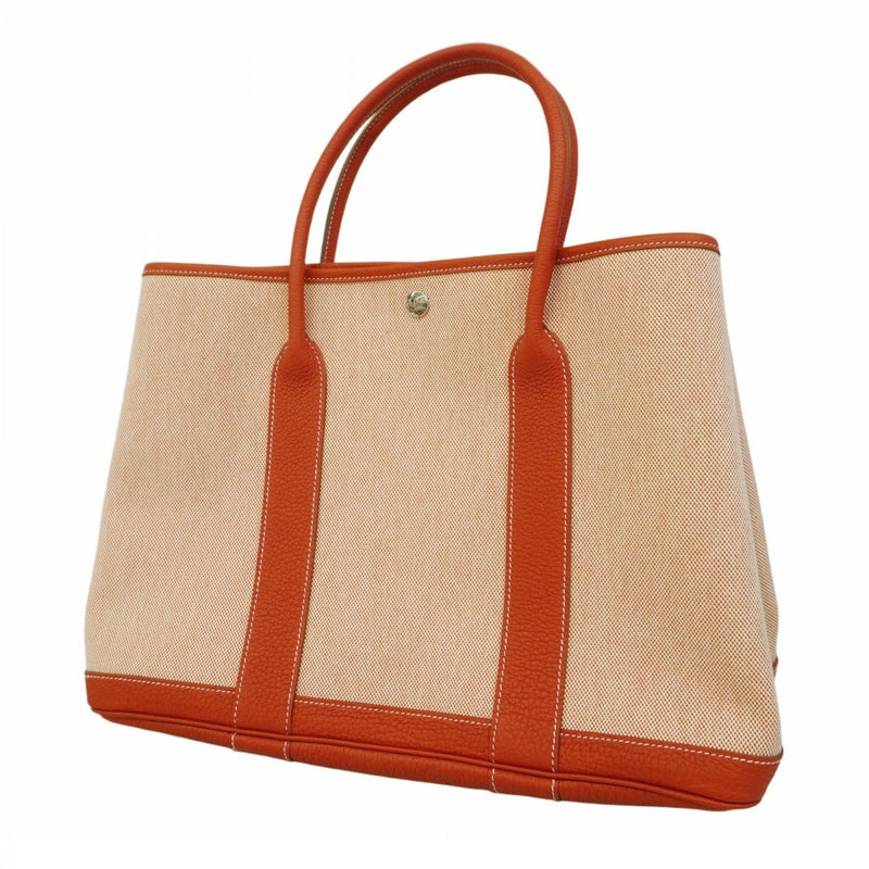 Hermes Sanguine Toile H Tote Bag (Pre-Owned)