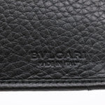 Bvlgari Black Leather Wallet (Bi-Fold) (Pre-Owned)