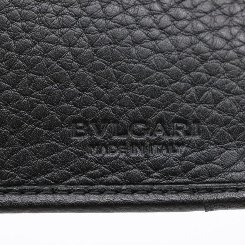 Bvlgari Black Leather Wallet (Bi-Fold) (Pre-Owned)