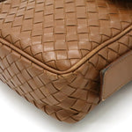 Bottega Veneta Intrecciato Brown Intrecciato Shoulder Bag (Pre-Owned)