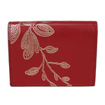 Gucci Red Color Leather Wallet (Bi-Fold) (Pre-Owned)