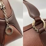 Bvlgari Brown Leather Handbag (Pre-Owned)