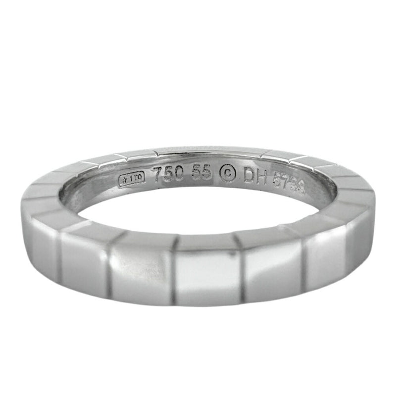 Cartier Lanieres Silver White Gold (18K) Band Ring (Pre-Owned)