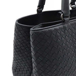 Bottega Veneta Intrecciato Dark Navy Intrecciato Handbag Tote Bag (Pre-Owned)