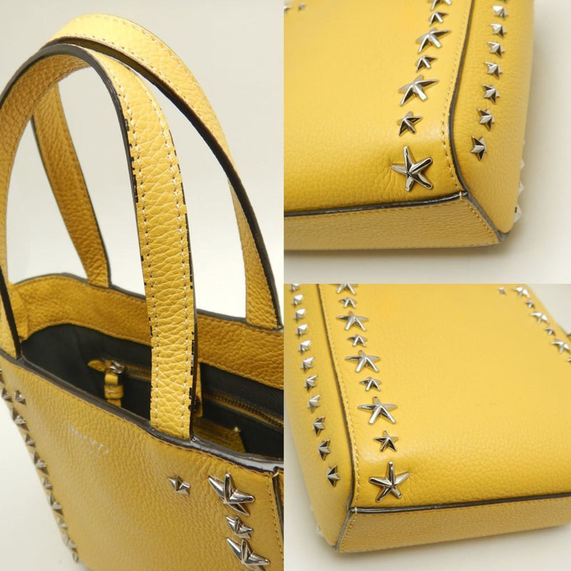 Jimmy Choo Yellow Leather Handbag (Pre-Owned)