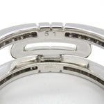 Bvlgari Clear White Gold (18K) Band Ring (Pre-Owned)