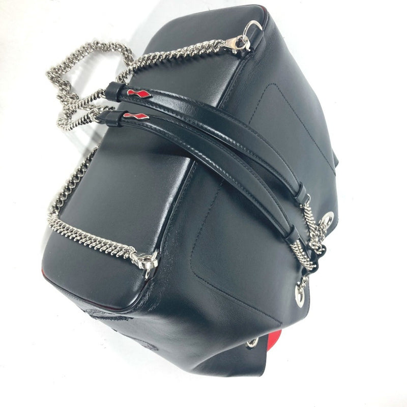 Christian Louboutin Black Spangles Leather Backpack (Pre-Owned)