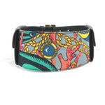 Celine Black Multi-Color Leather Silk Fanny Pack (Pre-Owned)