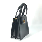 Bvlgari Black Leather Handbag (Pre-Owned)