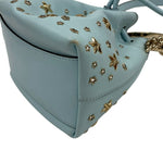 Jimmy Choo Blue Leather Shoulder Bag (Pre-Owned)