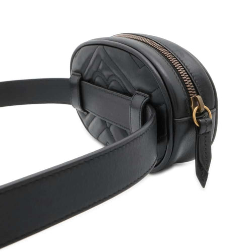 Gucci Black Leather Fanny Pack (Pre-Owned)