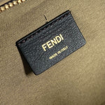 Fendi Beige Leather Handbag Shoulder Bag (Pre-Owned)