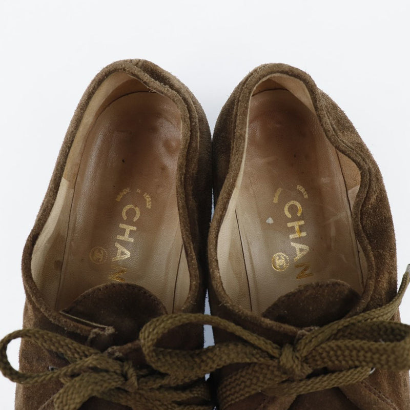 Chanel Brown Moccasins (Pre-Owned)