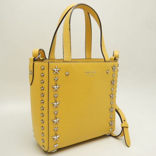 Jimmy Choo Yellow Leather Handbag (Pre-Owned)