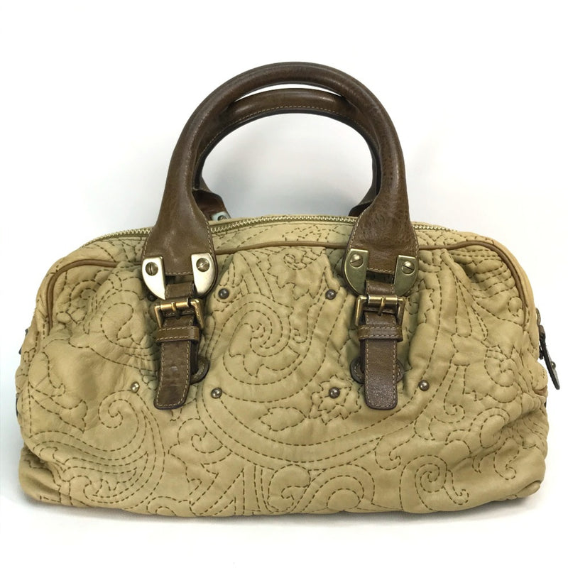 Etro Brown Leather Handbag (Pre-Owned)