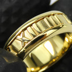 Tiffany Atlas Yellow Gold Yellow Gold (18K) Band Ring (Pre-Owned)