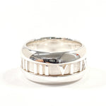 Tiffany Atlas Silver Silver 925 Band Ring (Pre-Owned)