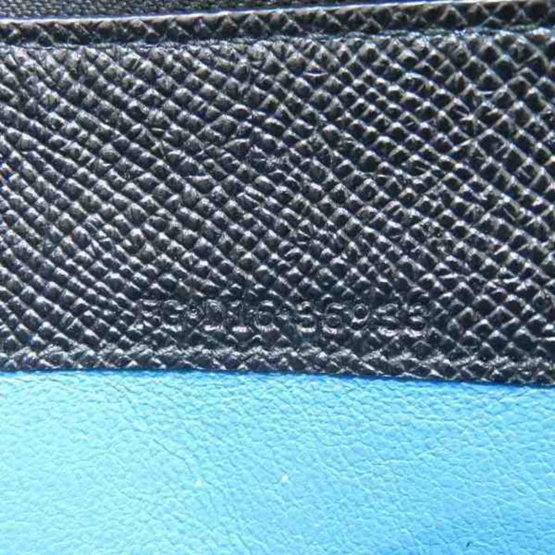 Bvlgari Bvlgari Bvlgari Black Leather Long Wallet (Bi-Fold) (Pre-Owned)