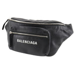 Balenciaga Black Leather Fanny Pack (Pre-Owned)