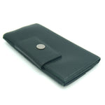 Bvlgari Black Leather Long Wallet (Bi-Fold) (Pre-Owned)