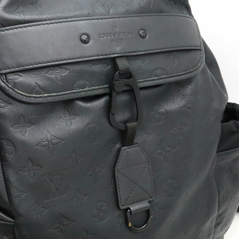 Louis Vuitton Agave Black Monogram Shadow Backpack (Pre-Owned)