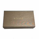 Bvlgari Black Leather Long Wallet (Bi-Fold) (Pre-Owned)