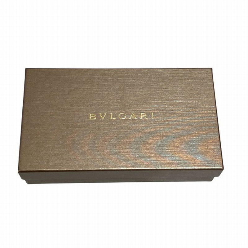 Bvlgari Black Leather Long Wallet (Bi-Fold) (Pre-Owned)