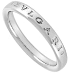 Bvlgari Platinum Platinum 950 Band Ring (Pre-Owned)